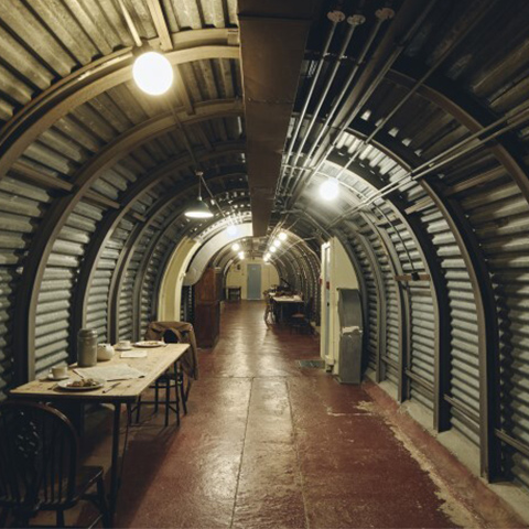 Image: war tunnels at Dover Castle