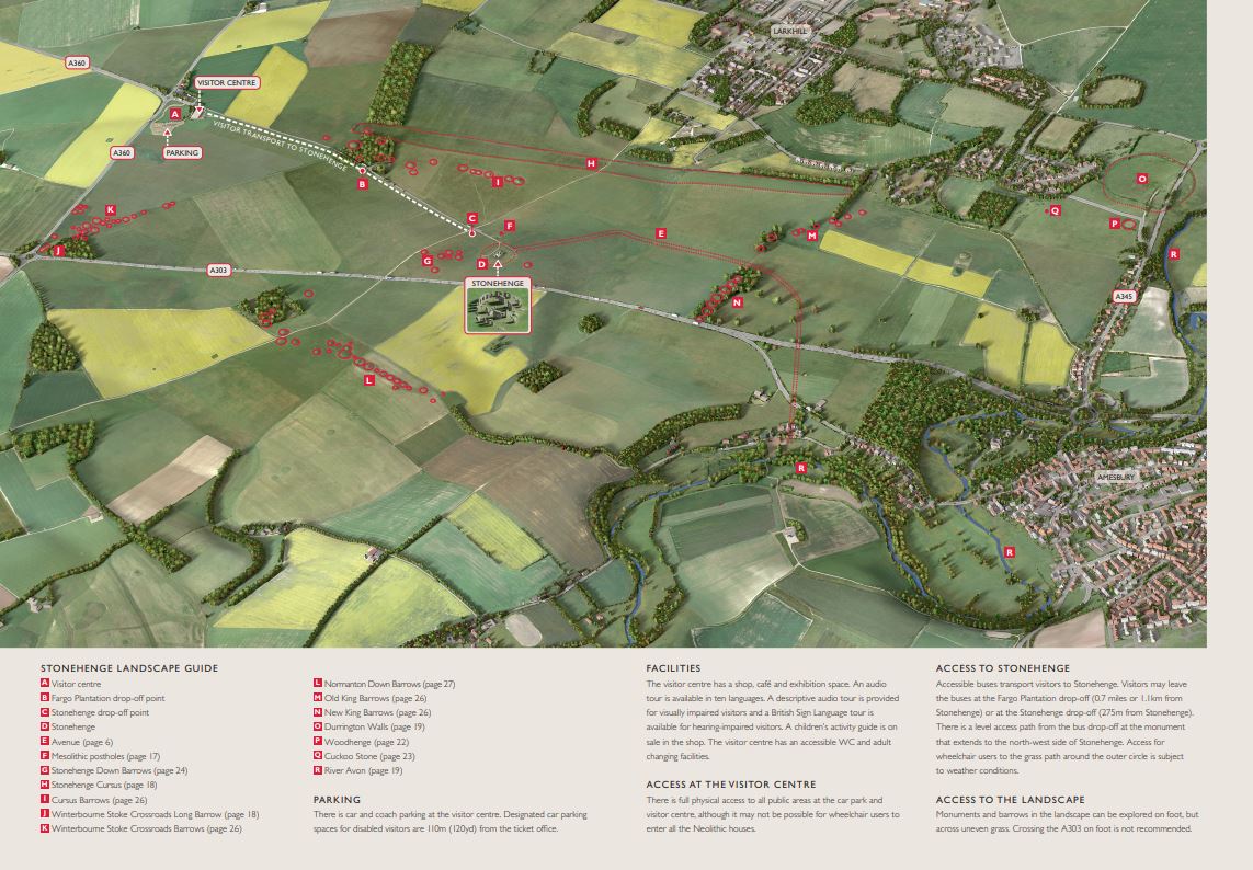 Stonehenge Site Map